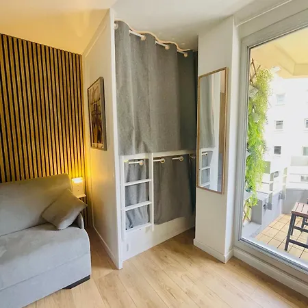 Avec Piscine Face A La Apartamento *